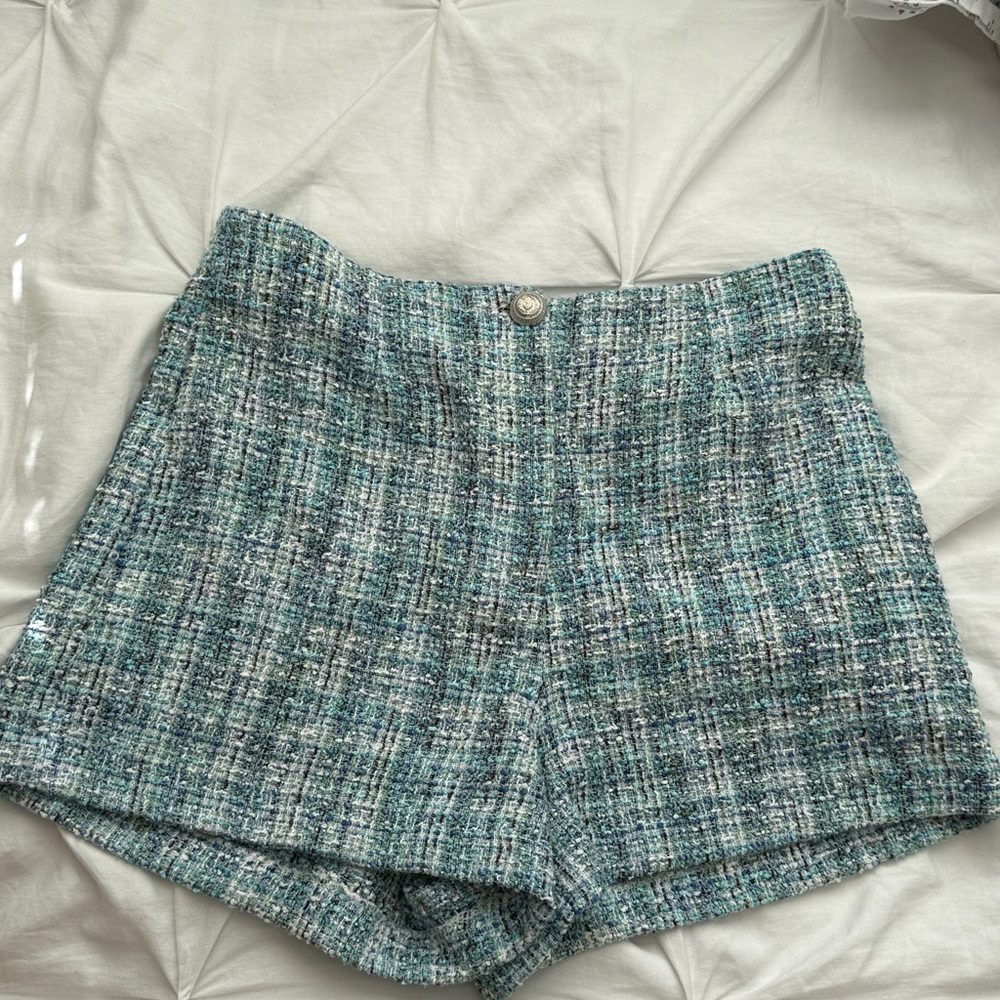 Zara Tweed Shorts